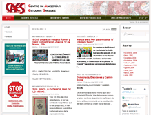 Tablet Screenshot of caesasociacion.org